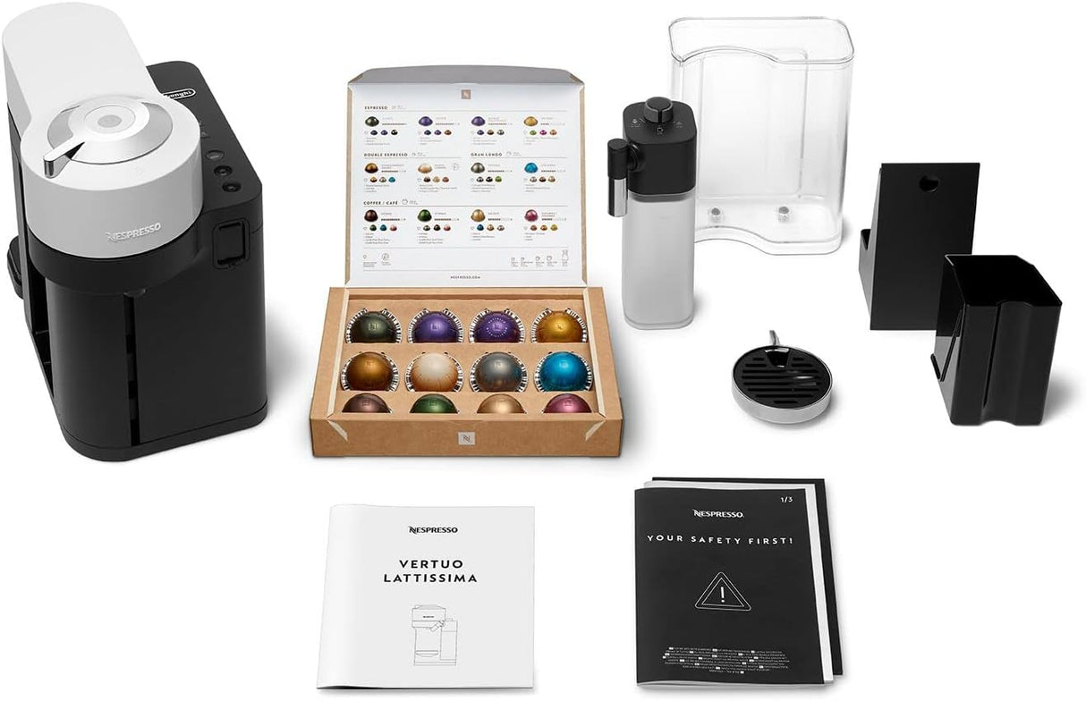 Delonghi Nespresso Vertuo Lattissima, White