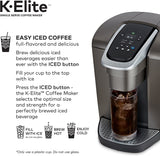 Keurig K-Elite Single-Serve Coffee Maker 12oz Brew Size