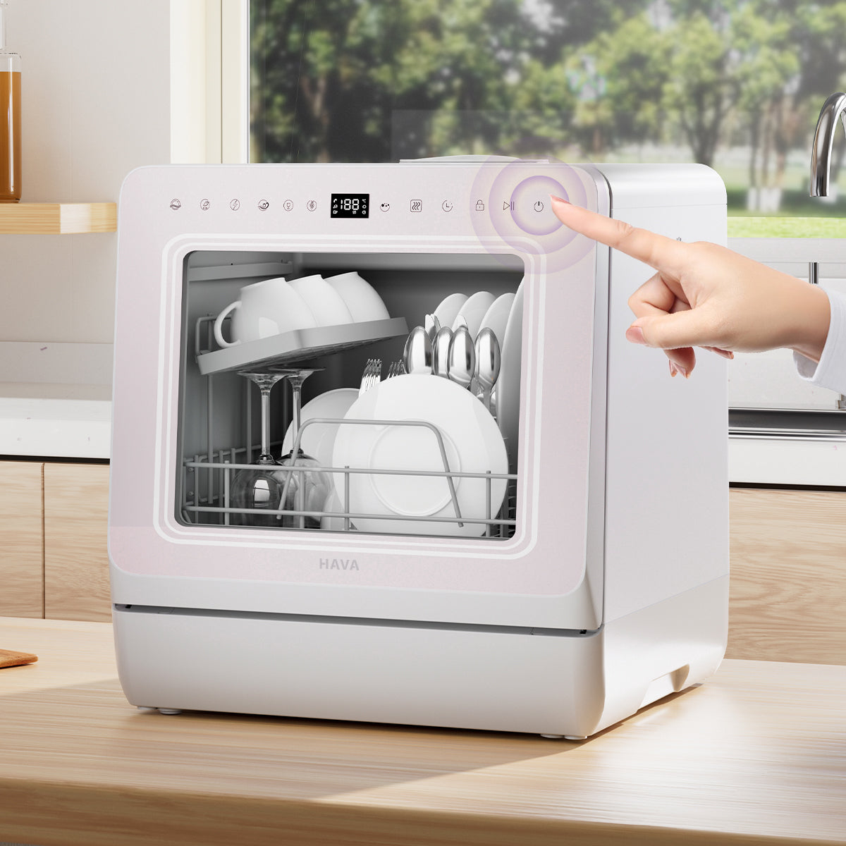 Refurbished HAVA R09 Countertop Dishwasher